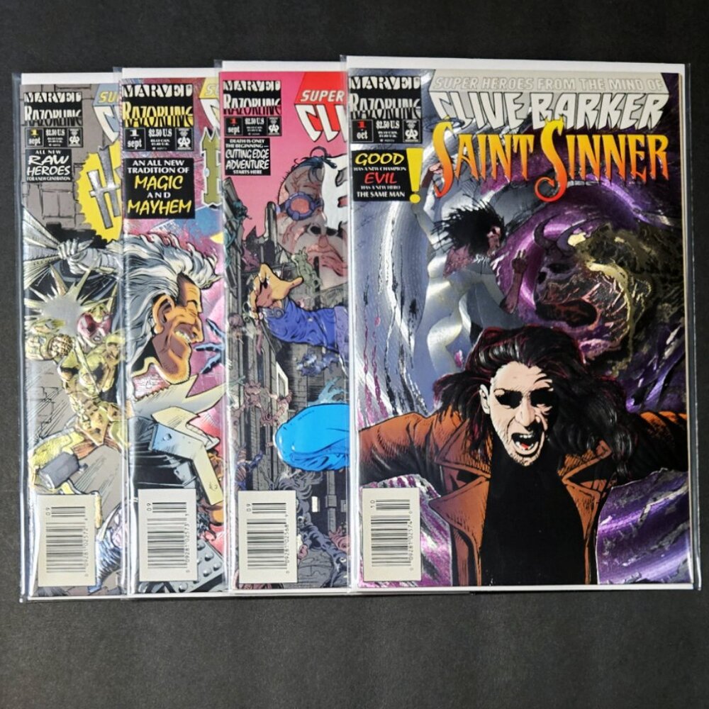 Clive Barker #1's Lot of 4 Books (1993)